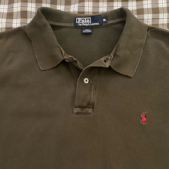 Polo Ralph Lauren Other - RL POLO SS Dark Olive Cotton Polo